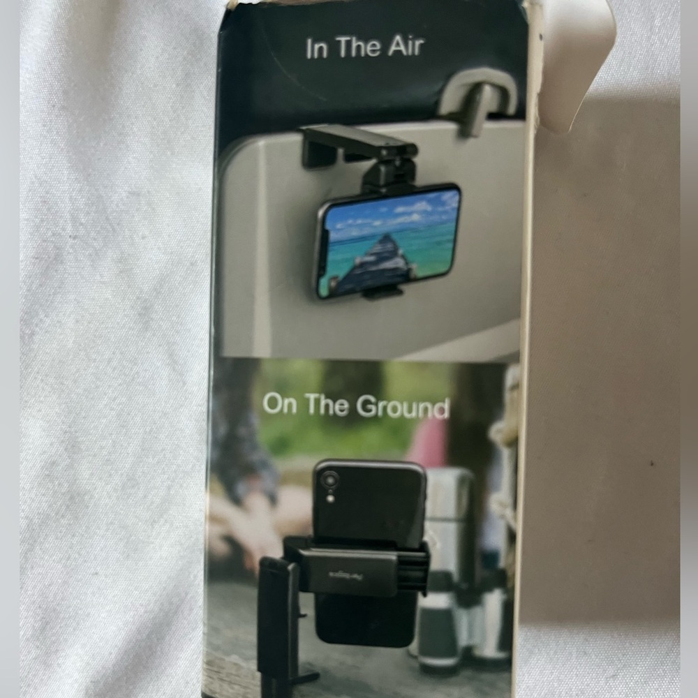Perilogics Black Unisex Travel phone holder Adjustable accessories